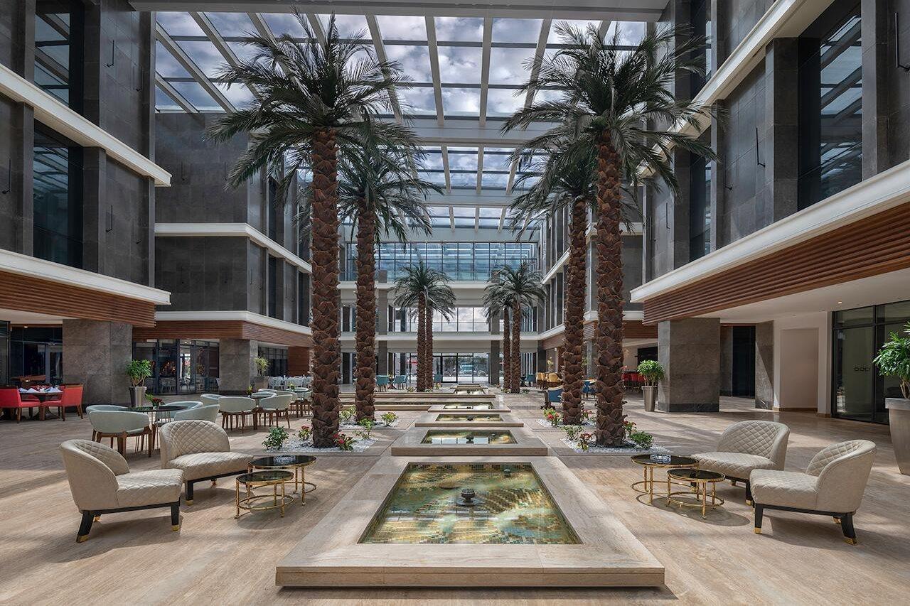 Crystal Inn Hotel - Alamein (Adults Only) El-Alamein Eksteriør billede The lobby of the hotel